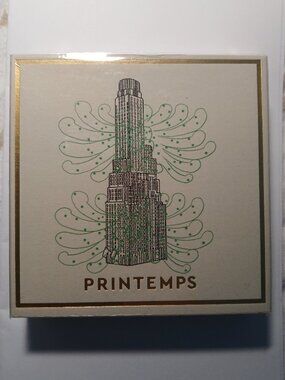 NEW PRINTEMPS WALL STREET Box of Luxury Matches, Collectible